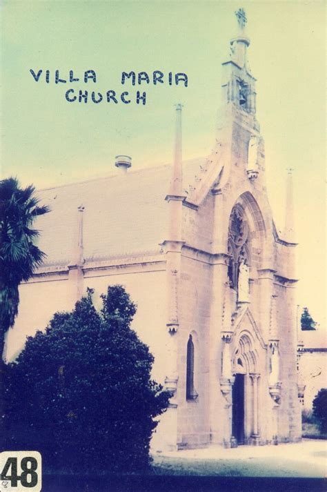 villa maria church history.